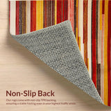 Luxurious Multihued Fabric Fusion(Red)