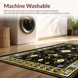 Elegant Minimalist Tiled Arrangement(Black)