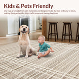 Contemporary Cozy Jute Style(Beige)