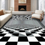 Bold Graphic Monochrome Design Element(Black)