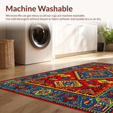Whimsical Colorful Zigzag(Red)