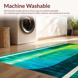 Contemporary Colorful Symmetrical Design(Green)