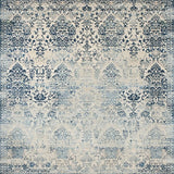 Ultra Soft Area Rug, Non Slip, Stain Resistant, Washable Area Rugs for Living Room, Bedroom, Contemporary Soft Monochrome Pattern(Blue)