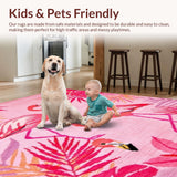 Eclectic Tropical Print Aesthetic(Pink)