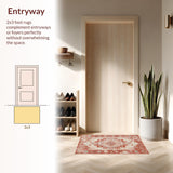 Eclectic Vibrant Patterned Elegance(Red)