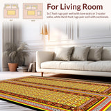 Festive Colorful Egg Motif(Gold)