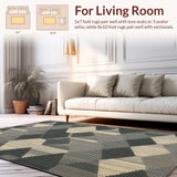 Artisan Crafted Lattice Design Flair(Black)