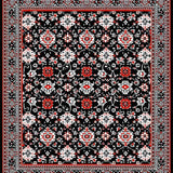 Stylish Earthy Geometric Fusion(Black)