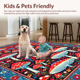 Bold Artistic Psychedelic Visual Statement(Red)