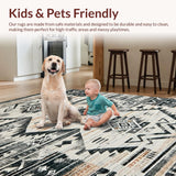 Contemporary Distressed Linear Style(Gray)