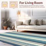 Sophisticated High Contrast Stripe Design(Beige)