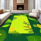 Elegant Earthy Green Shag Appeal(Green)