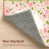 Elegant Hued Flower Motif(Pink)