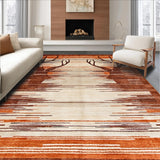 Ultra Soft Area Rug, Non Slip, Stain Resistant, Washable Area Rugs for Living Room, Bedroom, Cozy Woodland Inspired Design Element(Brown)