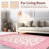 Delicate Pink Trellis Motif(Pink)