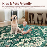 Chic Earthy Geometric Motif(Green)