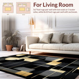 Stylish Minimalist Textured Visuals(Black)