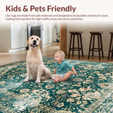 Luxurious Distressed Medallion(Green)