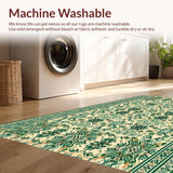 Ultra Soft Area Rug, Non Slip, Stain Resistant, Washable Area Rugs for Living Room, Bedroom, Boho Neutral Bedroom Non Slip Area Carpet(Beige)