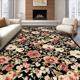 Maximalist Botanical Floral Elegance(Black)