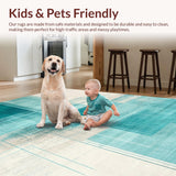 Dynamic Aqua and Ivory Fusion Style(Blue)