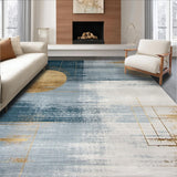 Chic Minimalist Distorted Shapes(Blue)