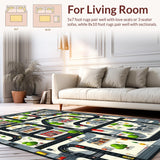 Urban Cityscape Play Mat(Black)