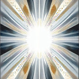 Chic Earthy Trellis Fusion(Gray)