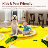 Cute Lemon Graphic Charm(Yellow)