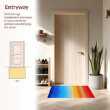 Contemporary Colorful Ombre Design(Red)