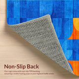 Contemporary Vibrant Wave Design(Blue)