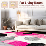 Elegant Abstract Wavy(Pink)