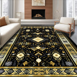 Elegant Minimalist Tiled Arrangement(Black)