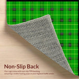 Vibrant Shamrock Patterned Flooring(Green)