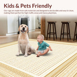 Beige Decorative Featuring an Ornate Tile(Beige)