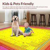 Lively Multicolored Artful Composition(Yellow)