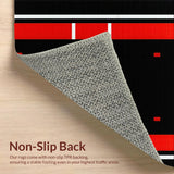 Chic Modern Black and Red(Black)