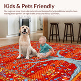 Chic Graphic Tree Illustration(Red)