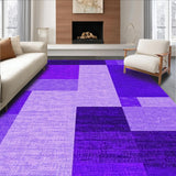 Ultra Soft Area Rug, Non Slip, Stain Resistant, Washable Area Rugs for Living Room, Bedroom, Vibrant Soft Furry Home Accent(Purple)