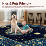 Celestial Tree Silhouette Motif(Blue)