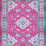 Artistic Colorful Tribal Print Runner(Pink)
