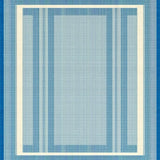 Elegant Geometric Blue Composition(Blue)