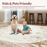 Whimsical Moon Taupe & White(Beige)