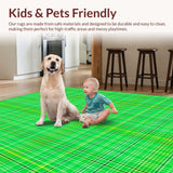 Contemporary Striped Delight(Green)