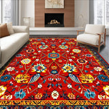 Elegant Tropical Colorful Design(Red)