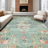 Rustic Distressed Textured Elegance(Green)