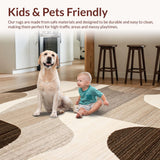 Trendy Warm Abstract Waves(Beige)