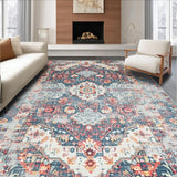 Cozy Tiled Earth Tone Design(Blue)