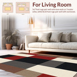 Chic Rustic Monochrome Checker Design(Beige)