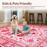 Elegant Festive Heart Arrangement(Red)